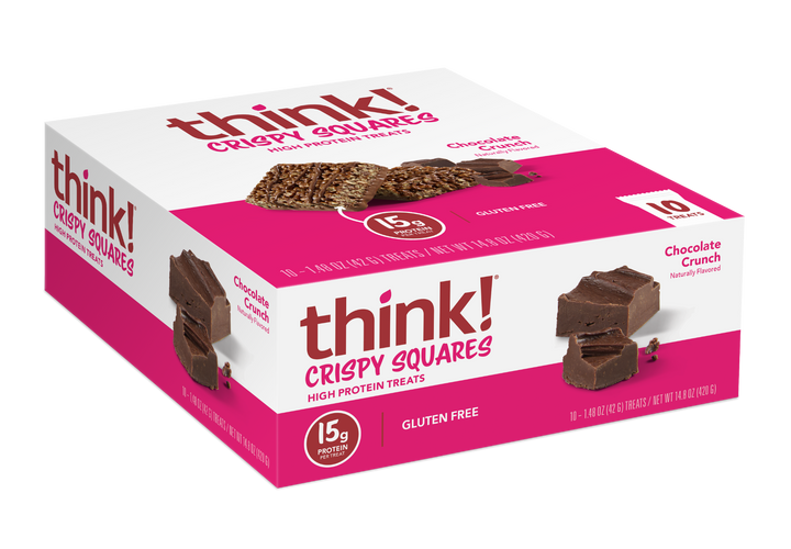 10ct Chocolate Crunch Crispy Squares Box