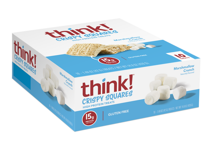 10 count Marshmallow Crunch Crispy Squares Box