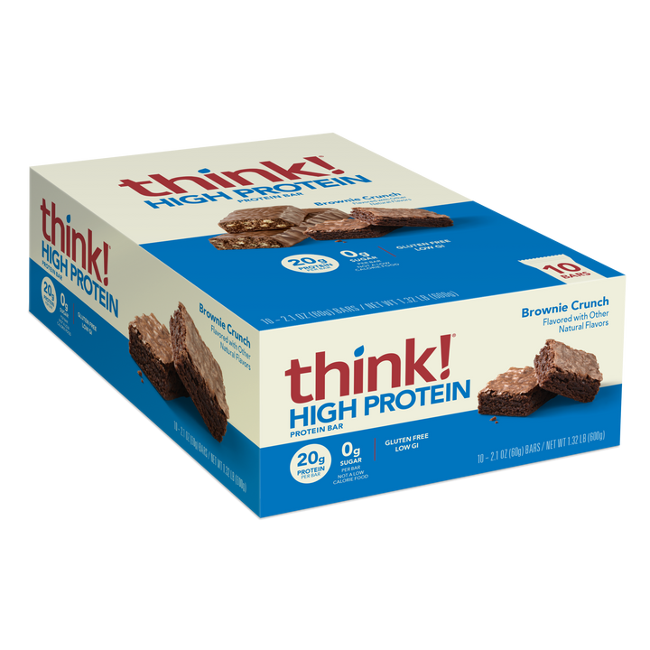 High Protein Bar, Brownie Crunch in a box