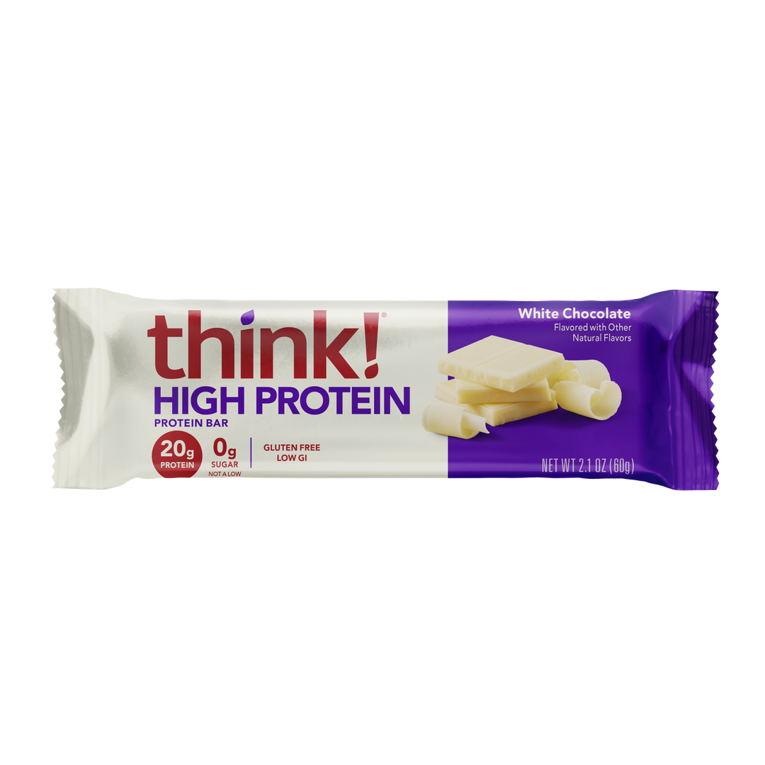 High Protein Bar, White Chocolate