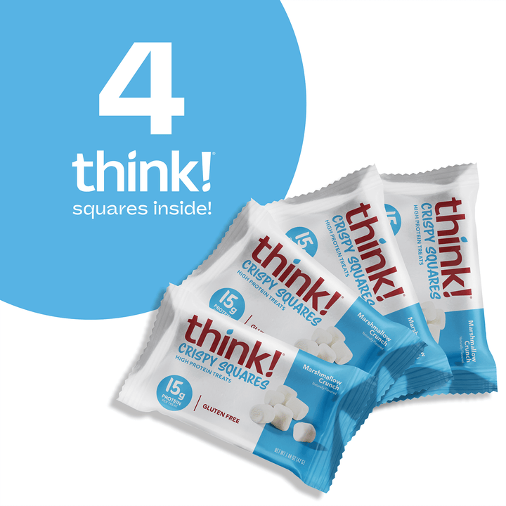 Crispy Squares Marshmallow Crunch 4 think squares inside