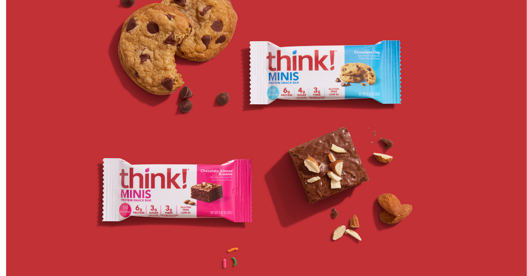 Two Bars, One Active Lifestyle: How think! ® Minis and High Protein Bars Fit Your Day