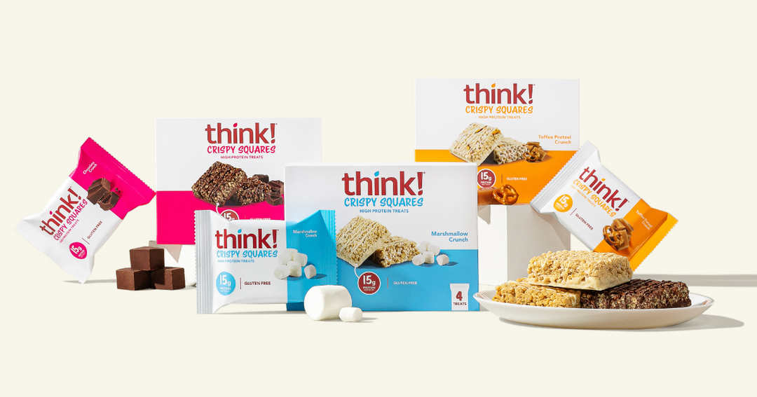 think! Crispy Squares, Your Favorite Throwback, Now With a Protein-Packed Twist