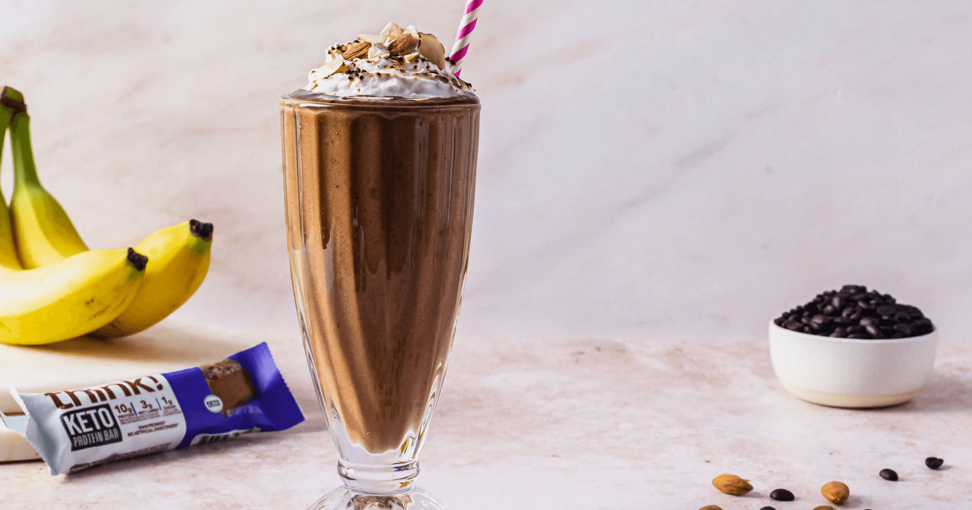 Almond Mocha Mousse Shake – Think Products