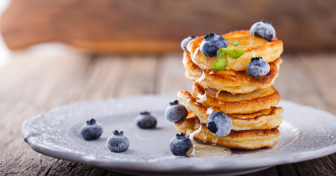 Blueberry lemon pancakes