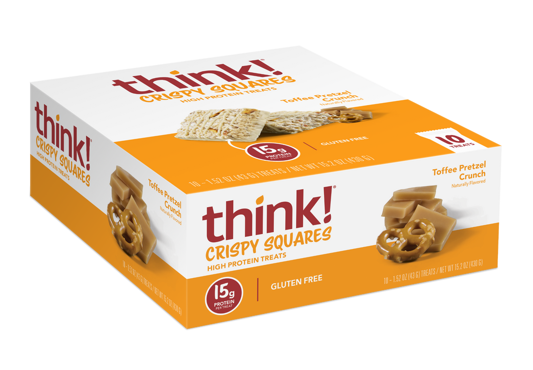 10ct Toffee Pretzel Crunch Crispy Squares Box
