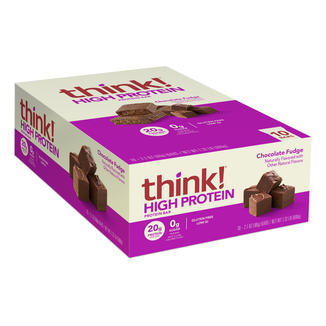 High Protein Bar, Chocolate Fudge in a box