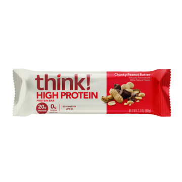 think! High Protein Bar, Chunky Peanut Butter – Think Products