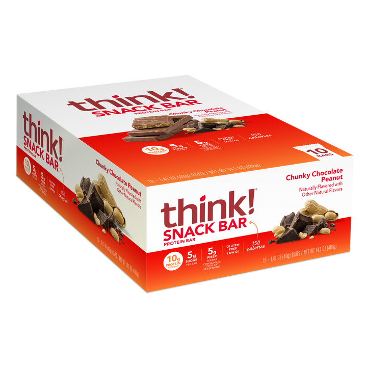Protein Snack Bar, Chunky Chocolate Peanut in a box