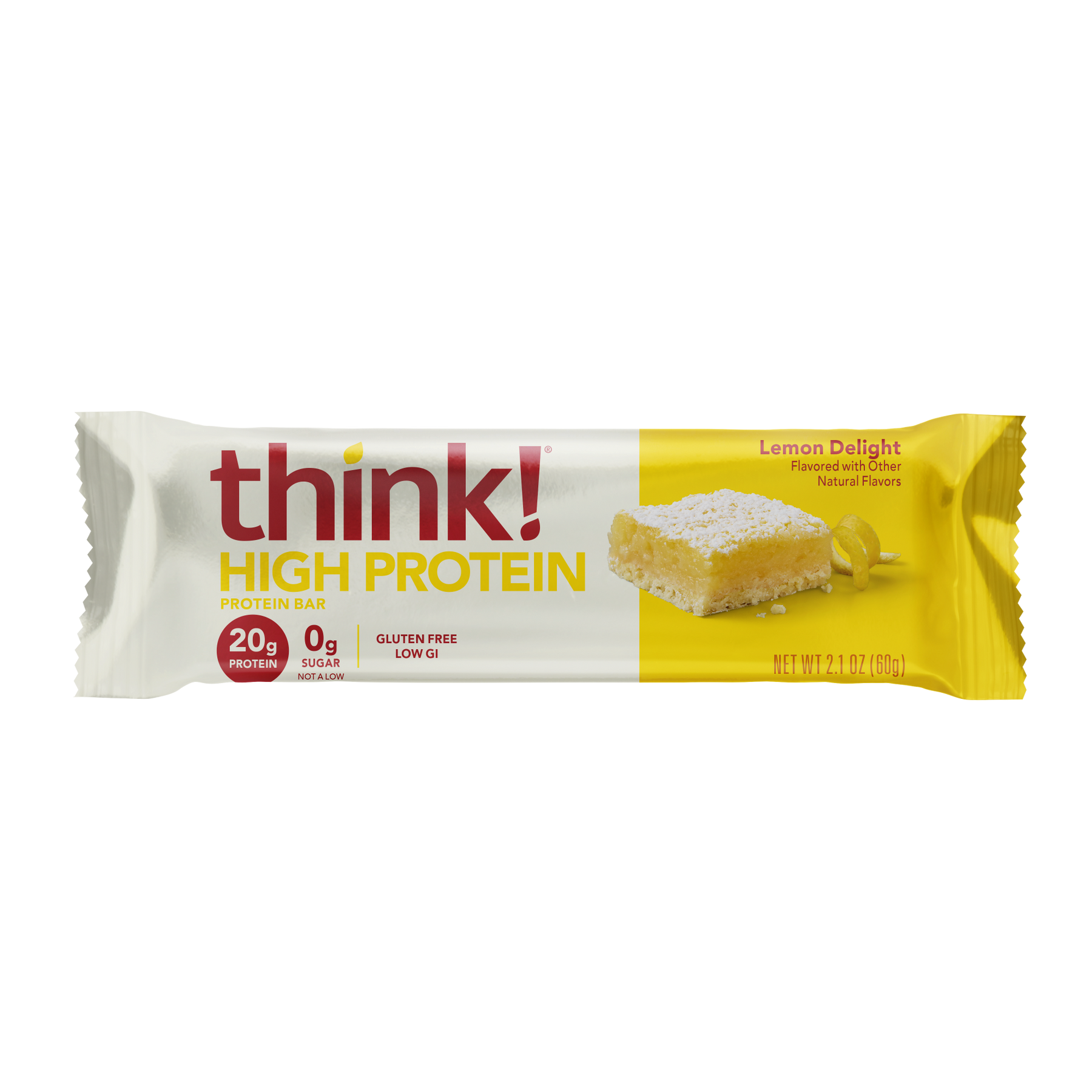 think! High Protein Bar, Lemon Delight – Think Products
