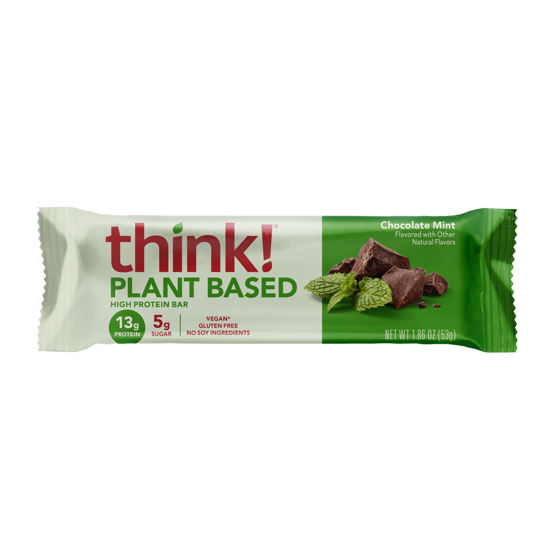Plant-Based High Protein Bar, Chocolate Mint