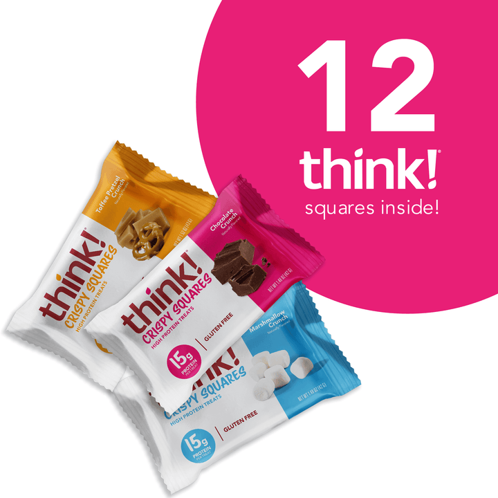 Crispy Squares Variety Pack 12 think squares inside!